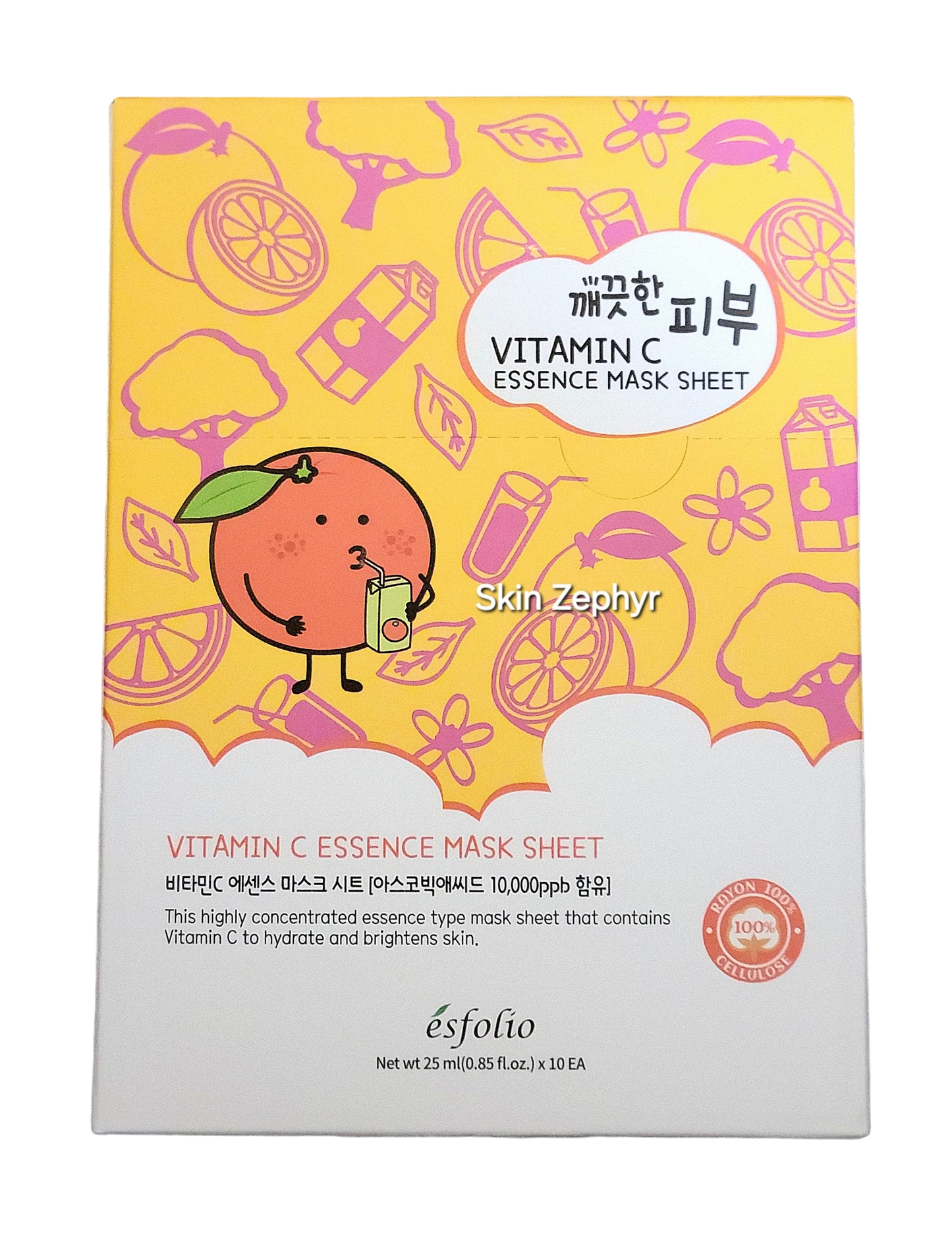 Esfolio Vitamin C Essence Mask Sheet Set