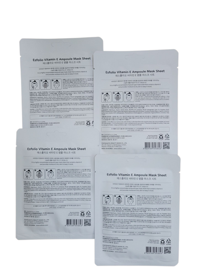 Esfolio Vitamin E Ampoule Mask Sheets