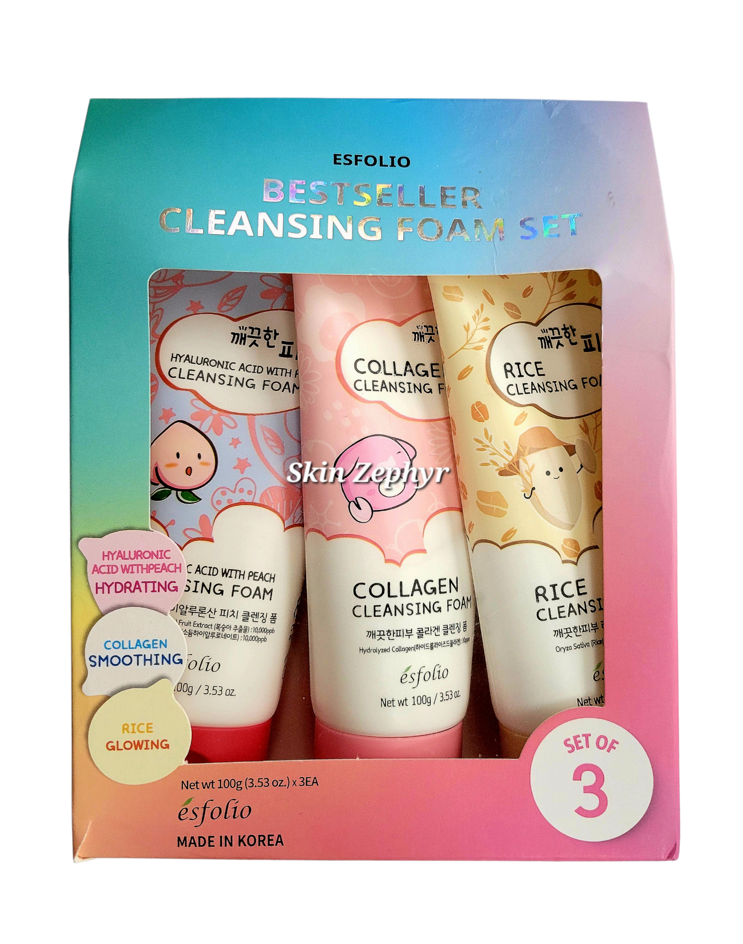 Esfolio Best Selling Cleansing Foam Set