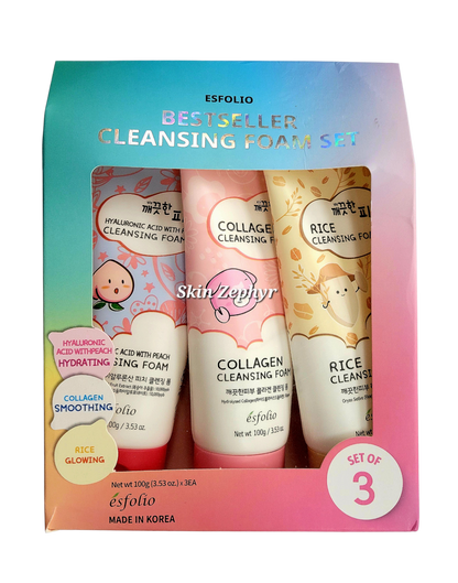 Esfolio Best Selling Cleansing Foam Set