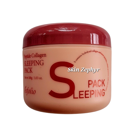 esfolio Peptide Collagen Sleeping Pack