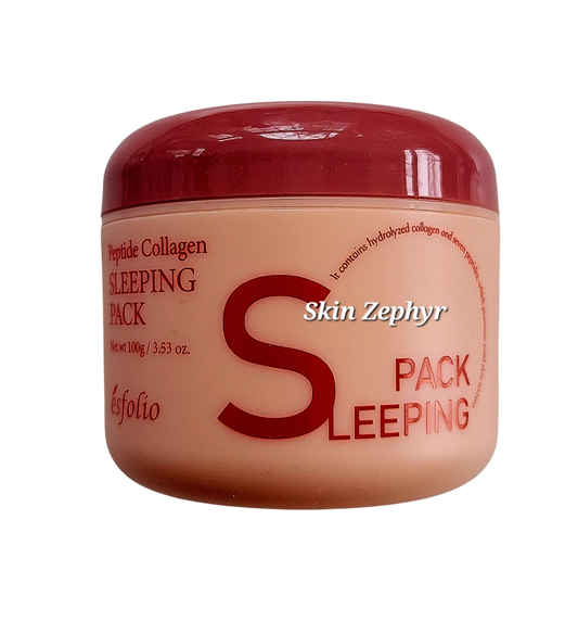 esfolio Peptide Collagen Sleeping Pack