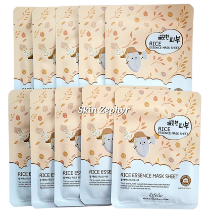 esfolio Rice Essence Sheet Mask