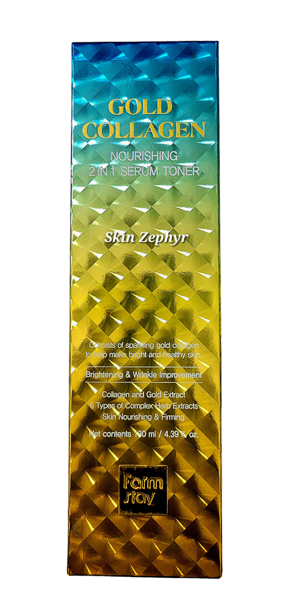 Farmstay Gold Collagen Nourishing 2-in-1 Serum Toner