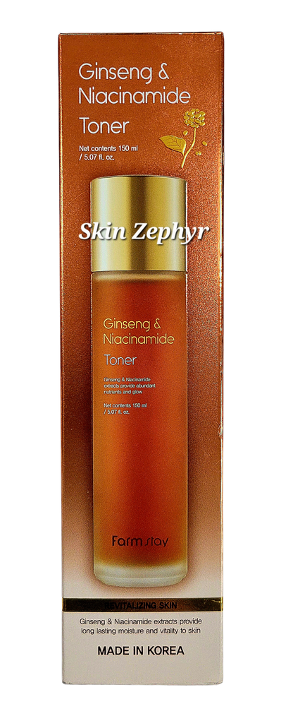 Farmstay Ginseng & Niacinamide Facial Toner
