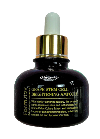 Farmstay Grape Stem Cell Whitening Ampoule