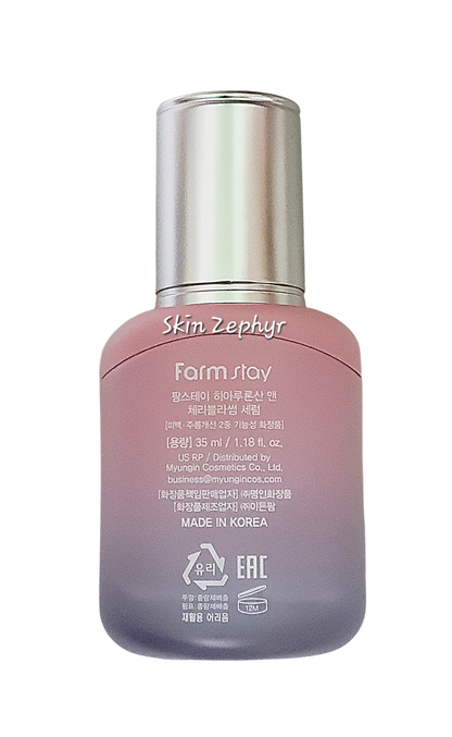 Farmstay Hyaluronic Acid & Cherry Blossom Serum