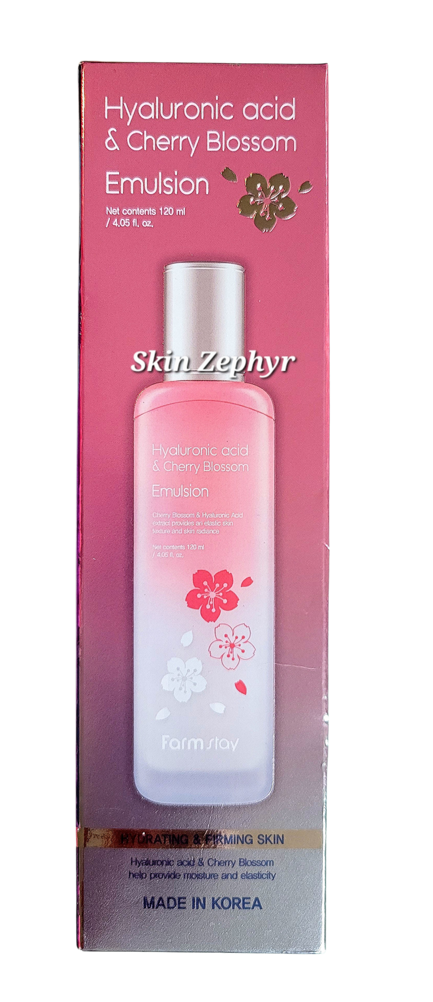 Farm Stay Hyaluronic Acid & Cherry Blossom Emulsion