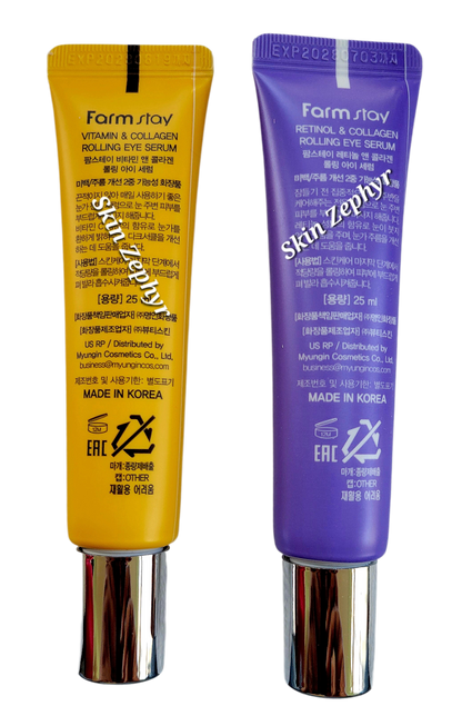 Farmstay Rolling Eye Serum Duo Set