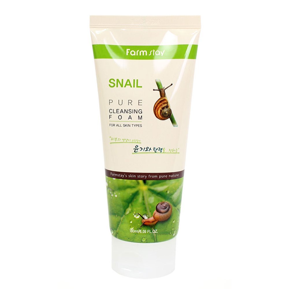 Farm Stay Korean Pure Snail Foam Cleanser