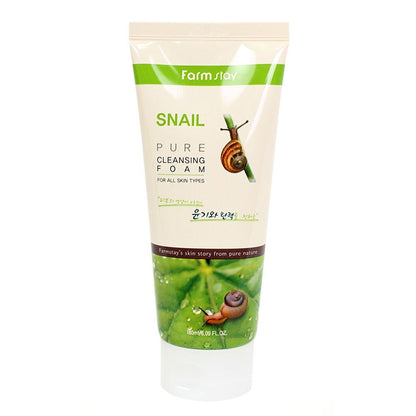 Farm Stay Korean Pure Snail Foam Cleanser