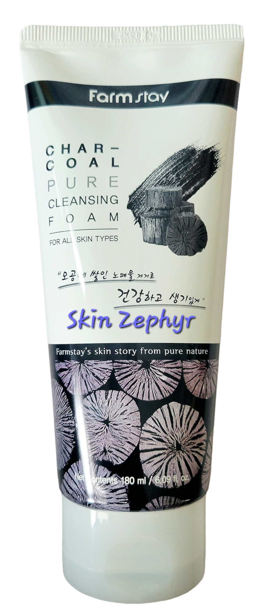 Farmstay Charcoal Pure Cleansing Foam