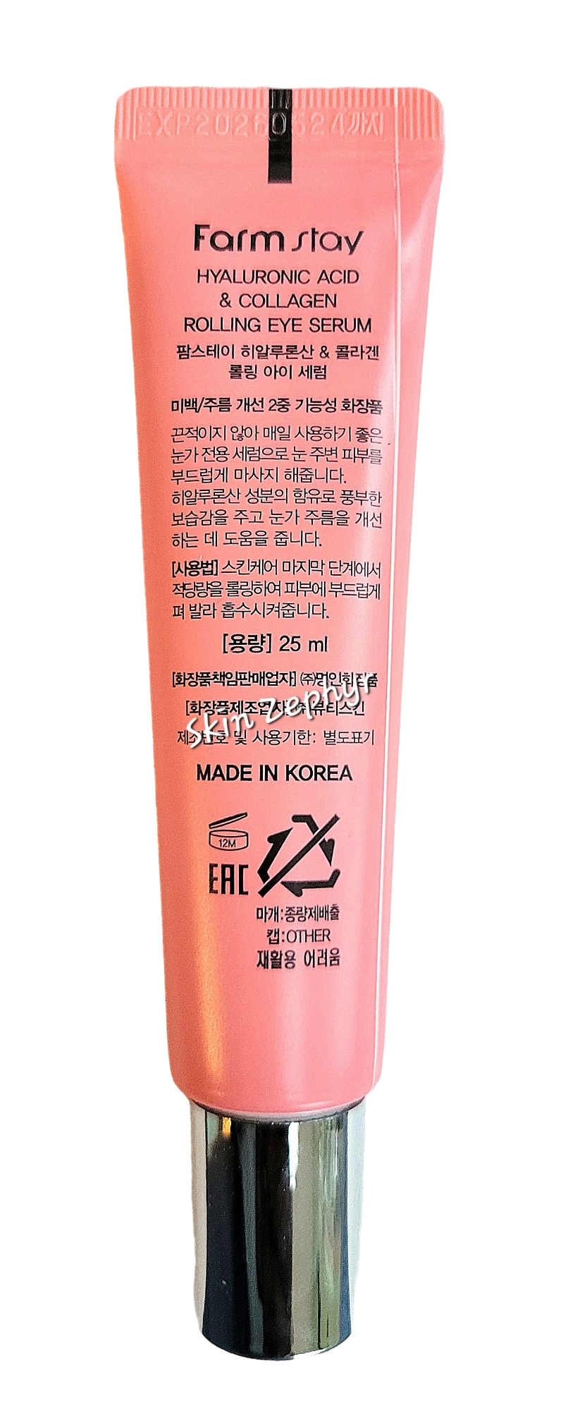Farm Stay Hyaluronic Acid and Collagen Rolling Eye Serum