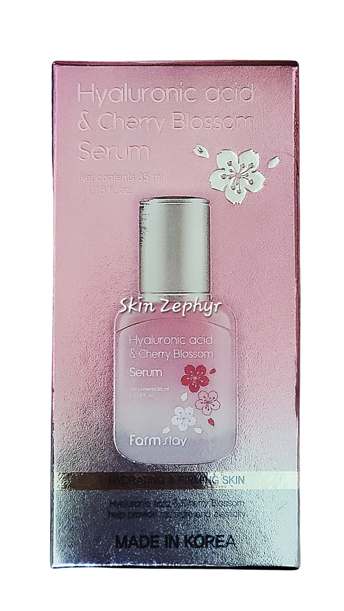 Farmstay Hyaluronic Acid & Cherry Blossom Serum