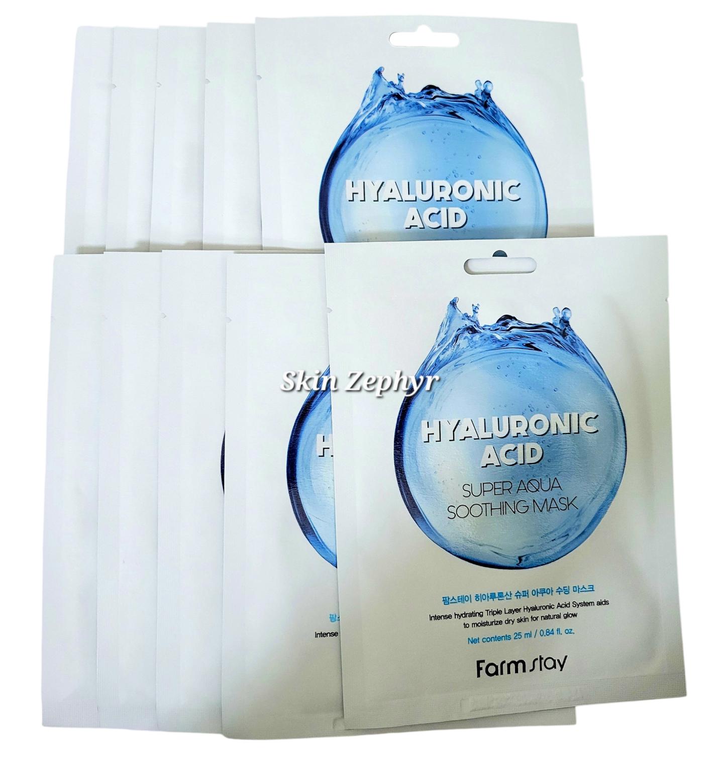 Farmstay Hyaluronic Acid Super Aqua Soothing Mask