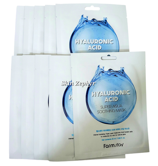 Farmstay Hyaluronic Acid Super Aqua Soothing Mask