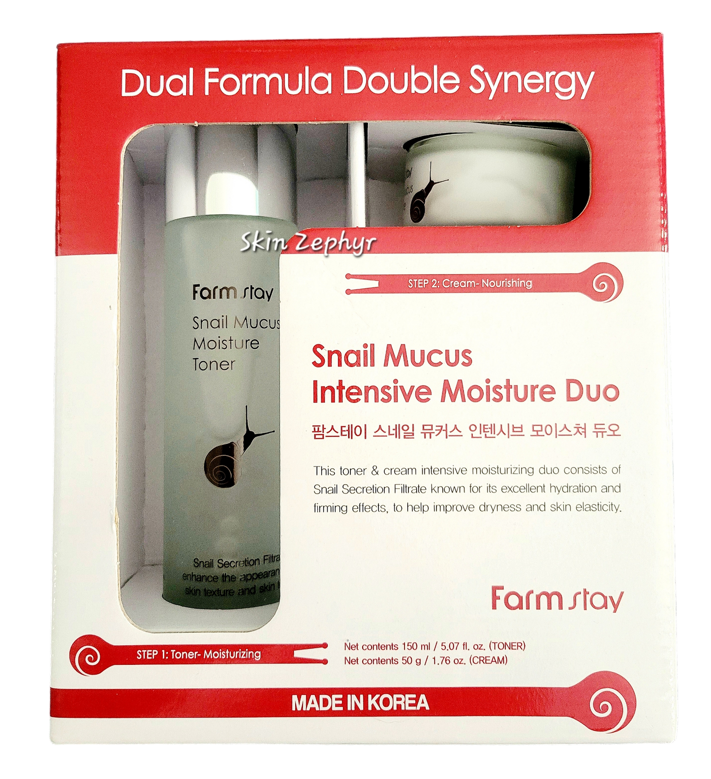 Farm Stay Snail Mucus Intensive Moisture Duo