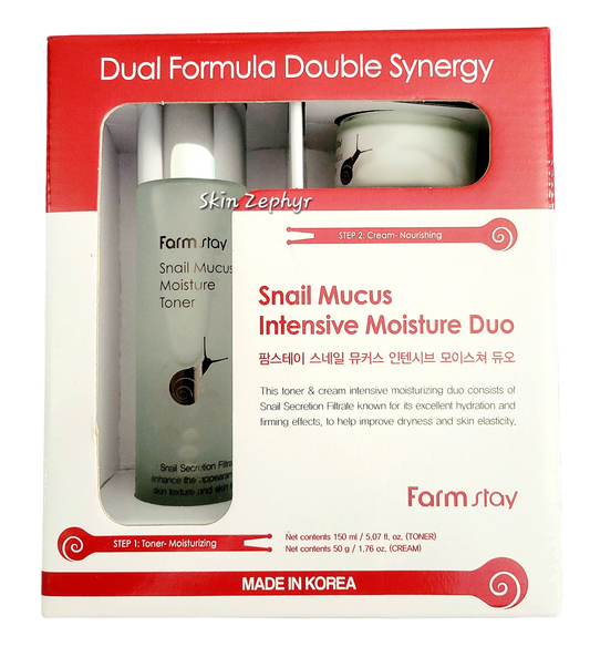 Farm Stay Snail Mucus Intensive Moisture Duo