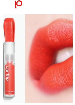 Faux Pas Paris Lip Trip French Garden