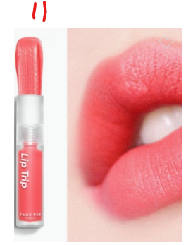 Faux Pas Paris Lip Trip French Garden