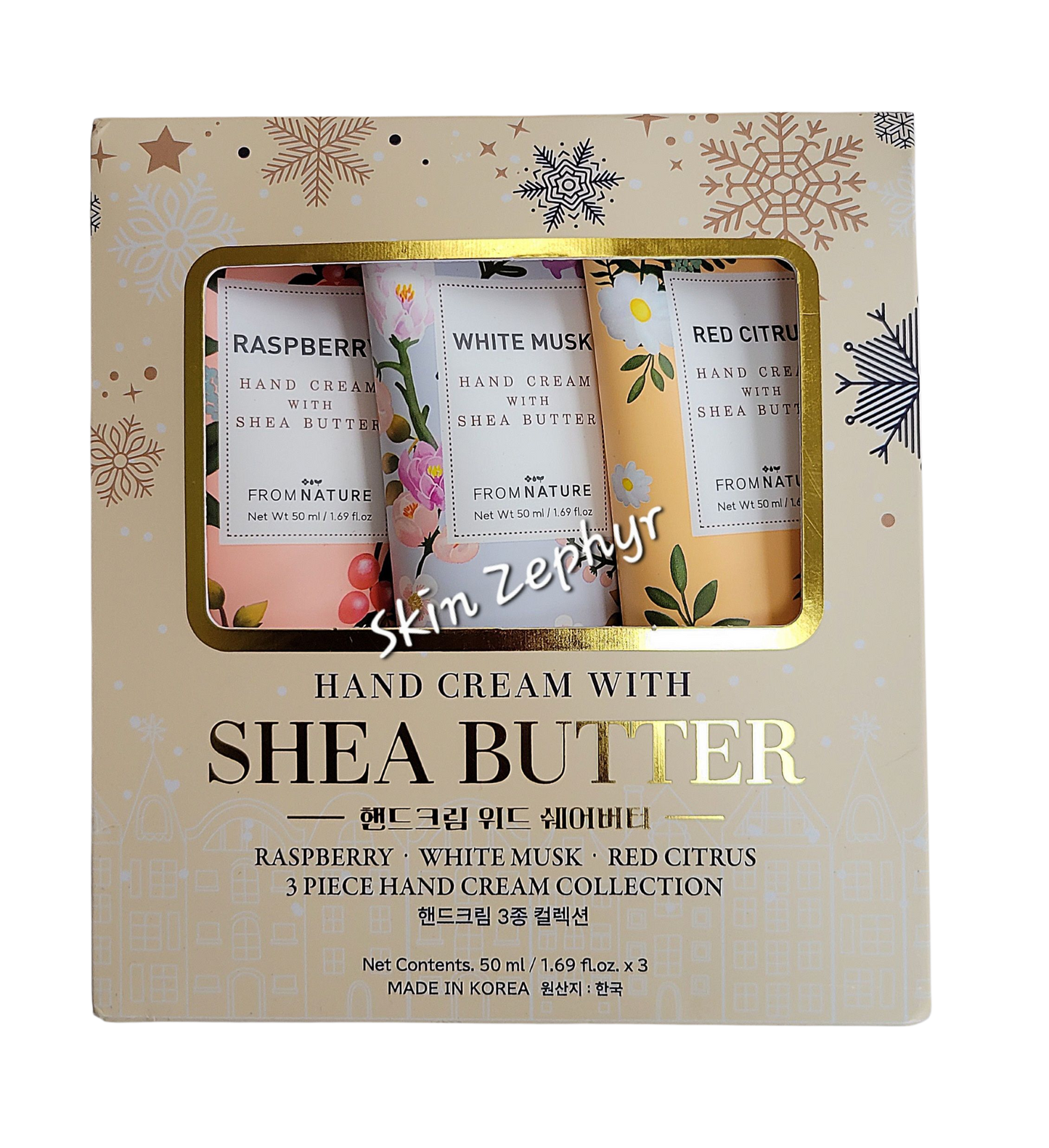 FROMNATURE Hand Cream with Shea Butter Gift Set