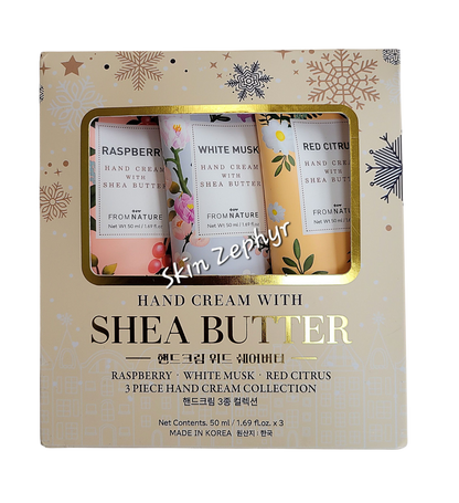FROMNATURE Hand Cream with Shea Butter Gift Set