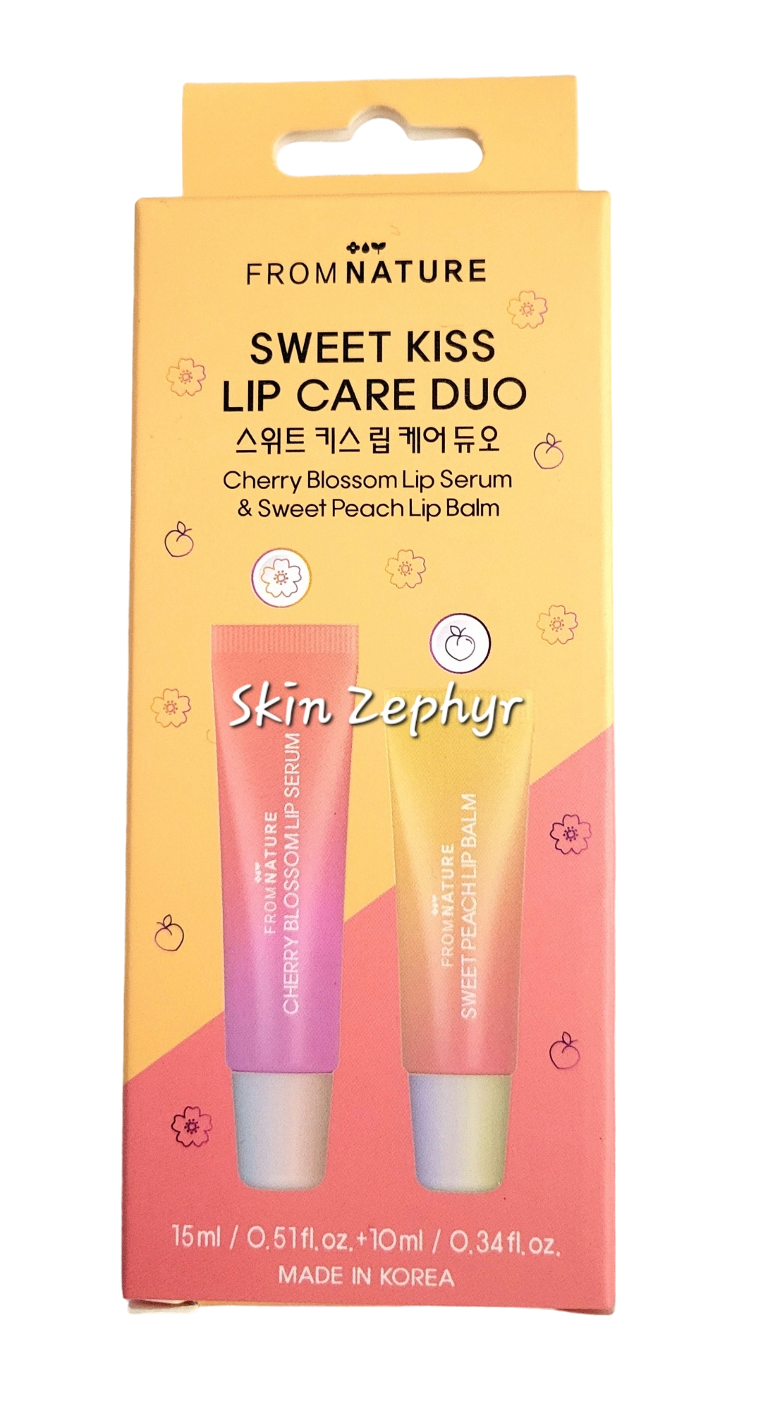 FromNature Sweet Kiss Lip Care Duo
