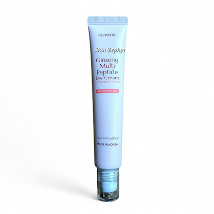 Glamfox Ginseng Multi Peptide Eye Cream with Massage Roller