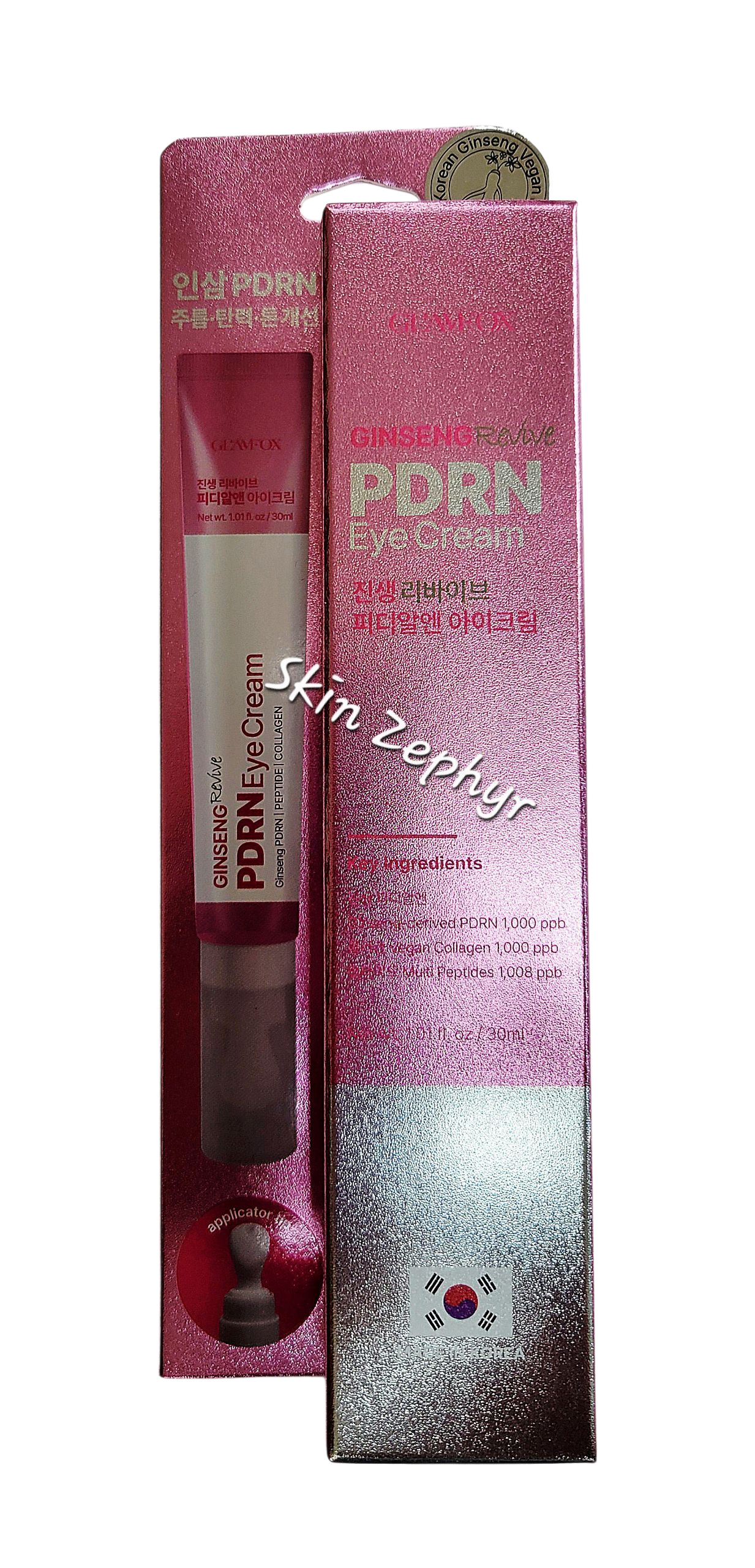 Glamfox Ginseng Revive PDRN Eye Cream
