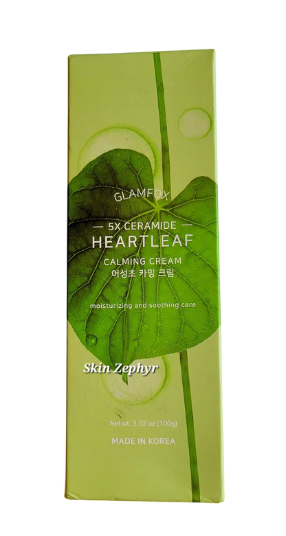 Glamfox 5X Ceramide Heartleaf Calming Cream