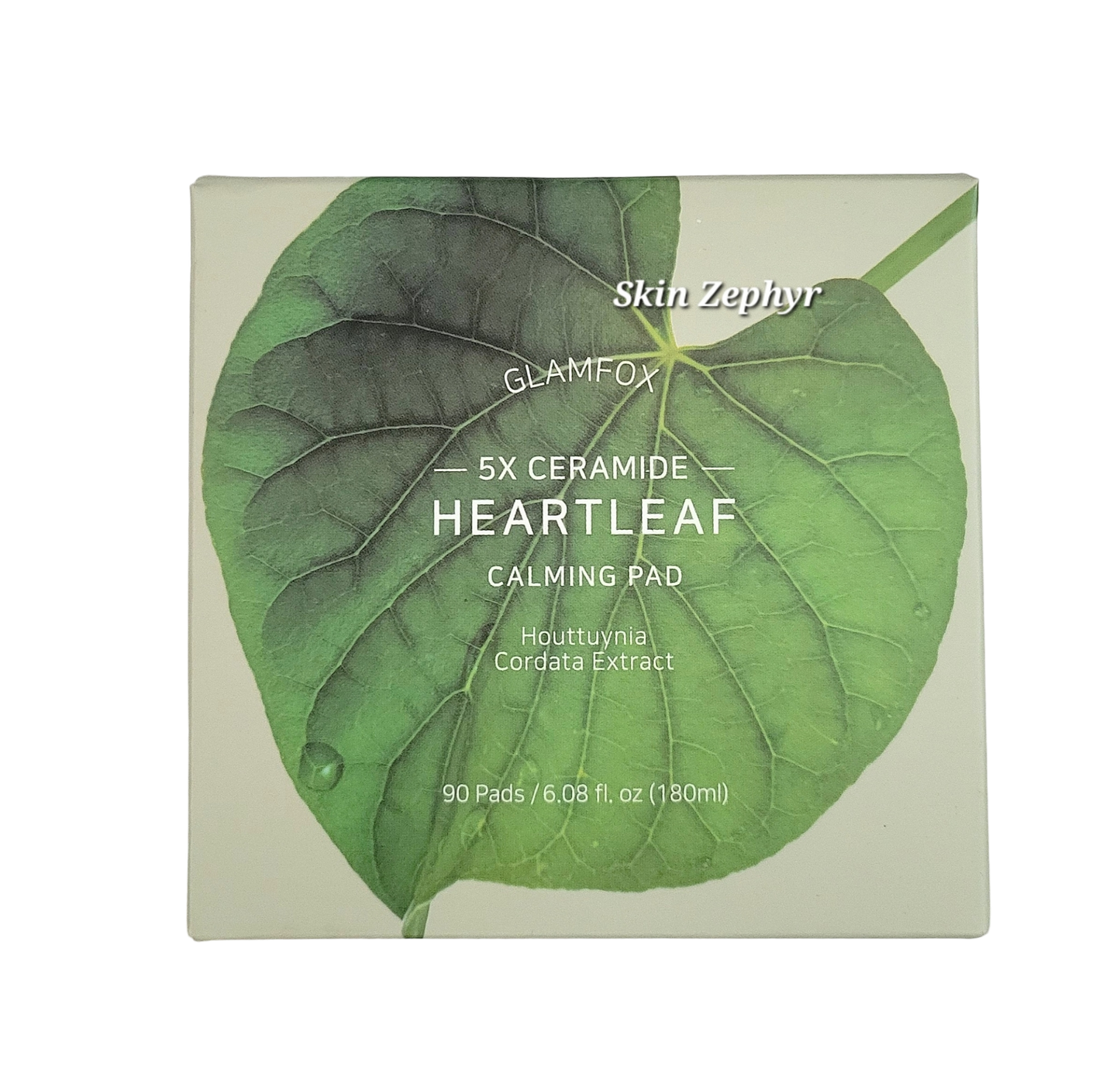 Glamfox 5x Ceramide Heartleaf Calming Pad