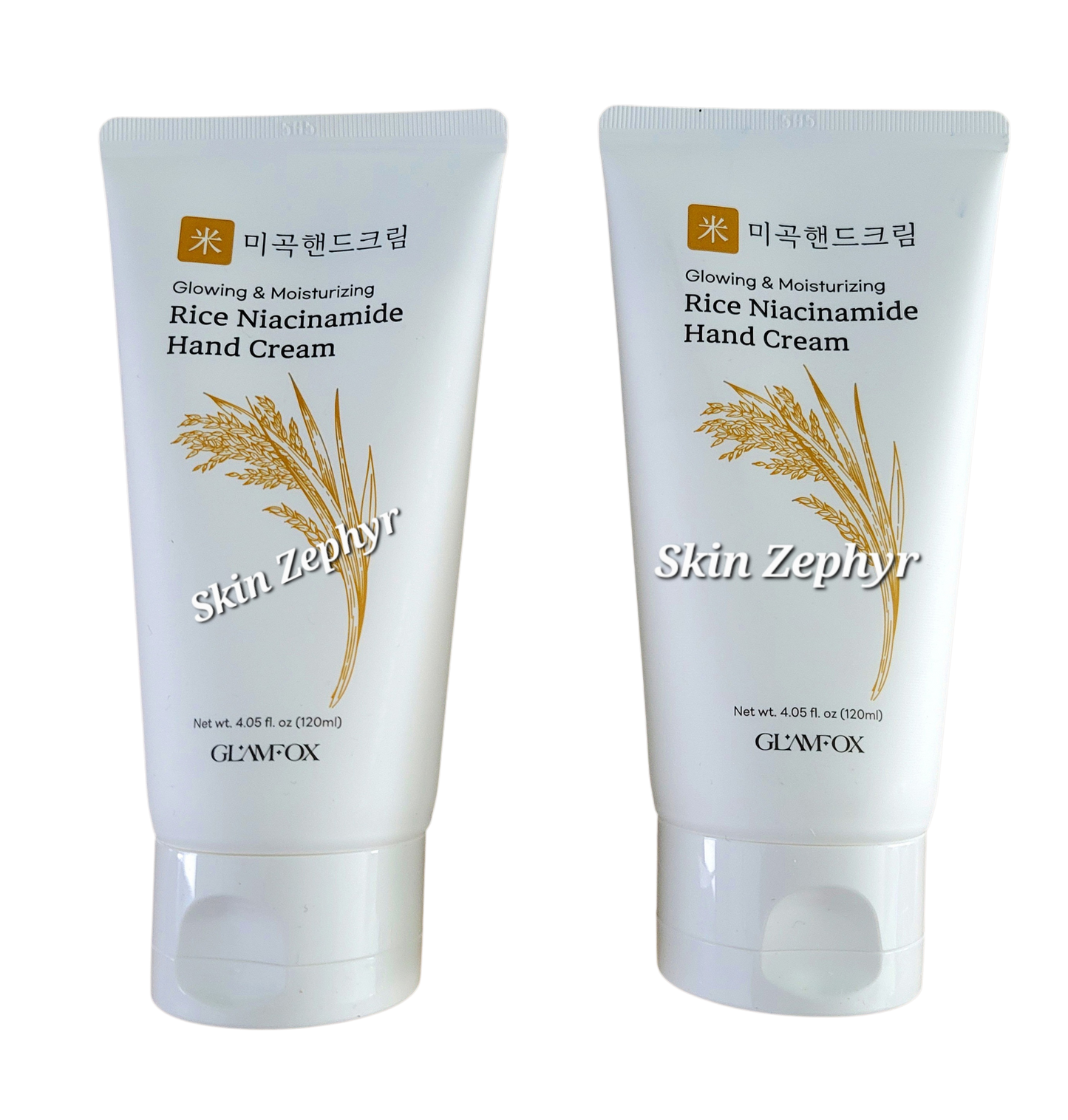 Glamfox Rice Niacinamide Hand Cream Set