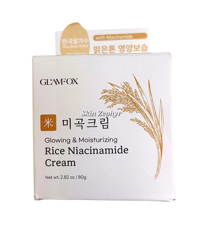 Glamfox Rice Niacinamide Glowing & Moisturizing Cream