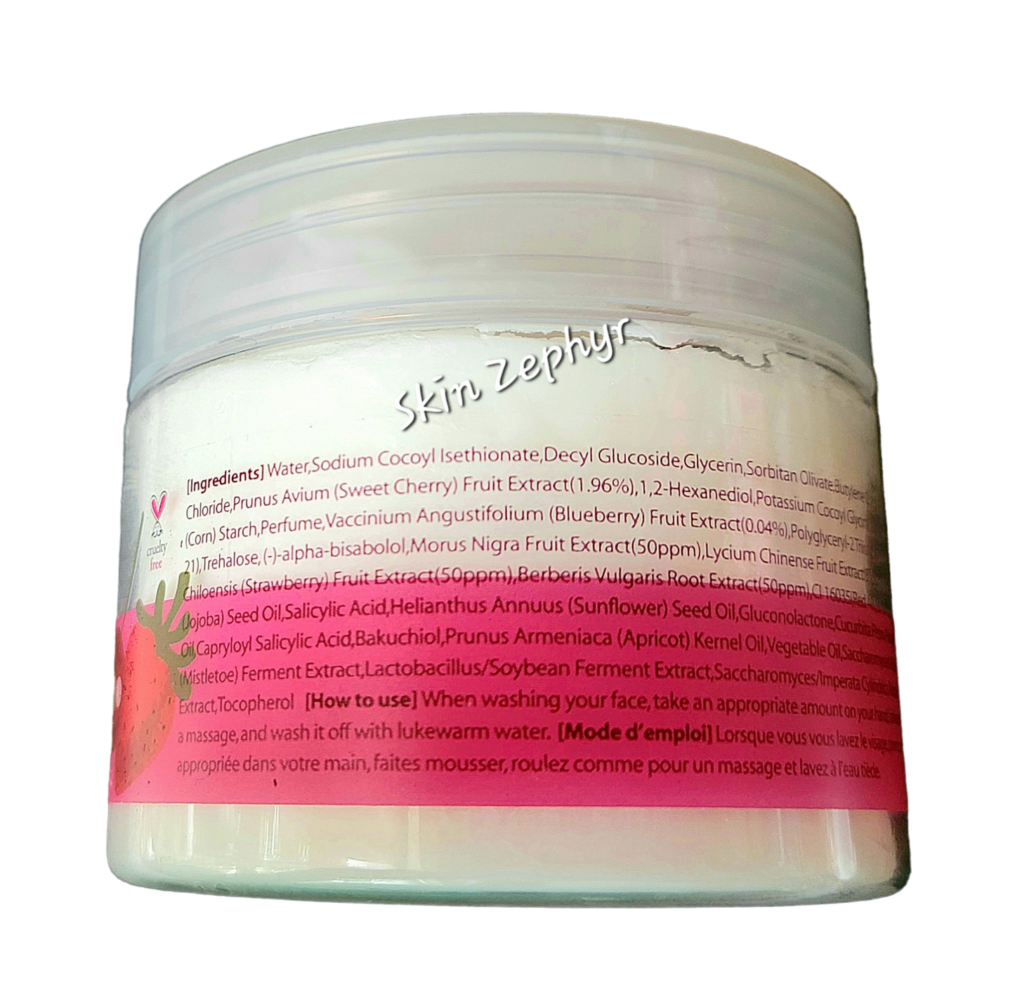 Glamfox Berries Whipped Foam Cleanser
