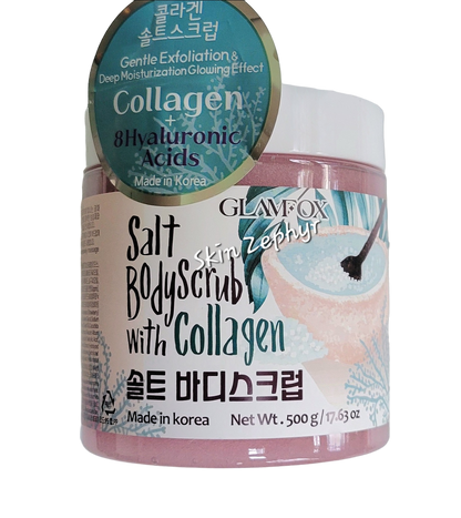Glamfox Salt Body Scrub with Collagen