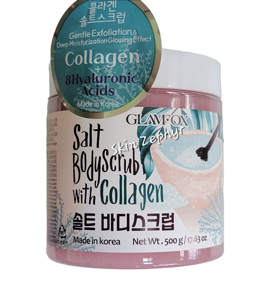 Glamfox Salt Body Scrub with Collagen