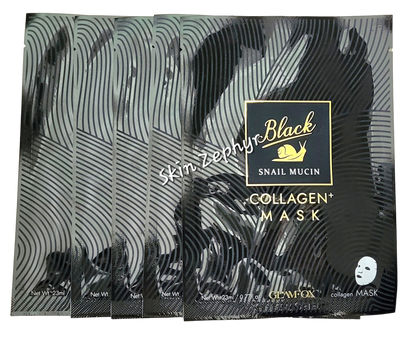 Glamfox Black Snail Collagen Masks