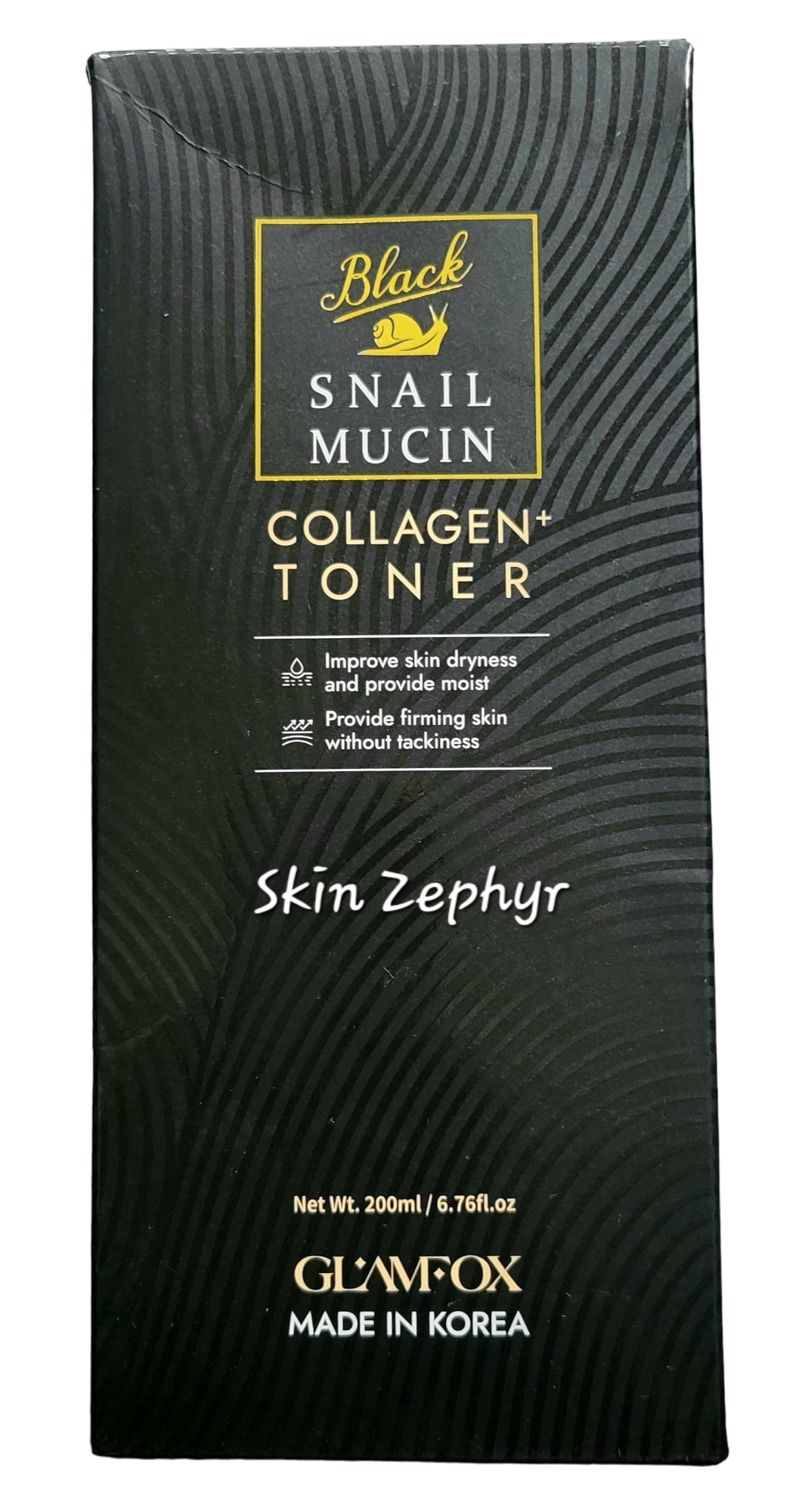 Glamfox Black Snail Collagen Toner