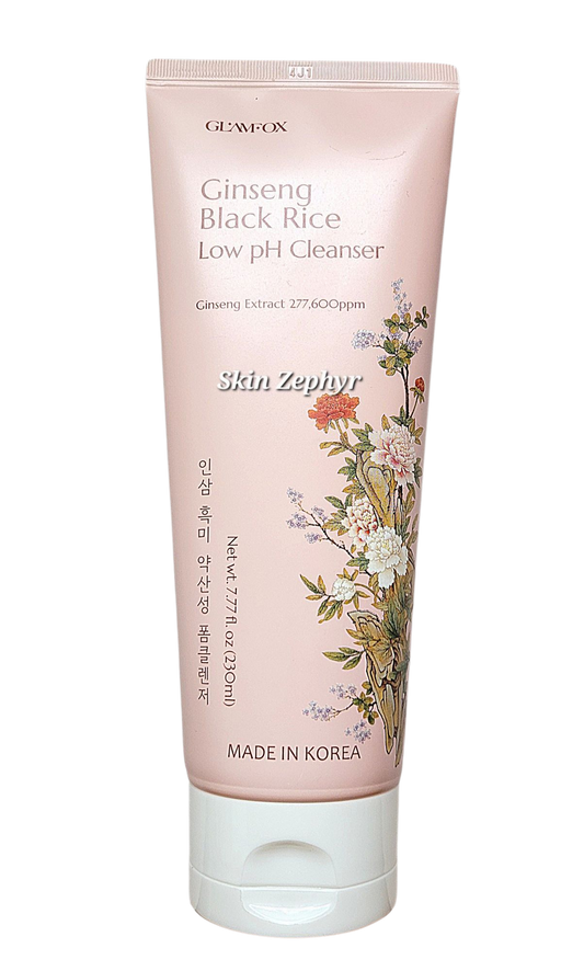 Glamfox Ginseng Black Rice Foam Cleanser