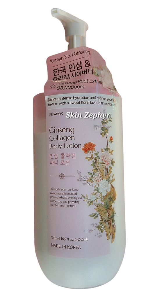 Glamfox Ginseng Collagen Body Lotion