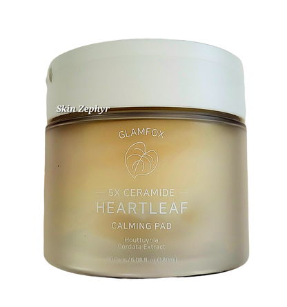 Glamfox 5x Ceramide Heartleaf Calming Pad