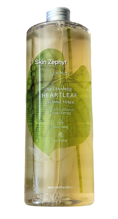 Glamfox 5x Ceramide Heartleaf Calming Toner