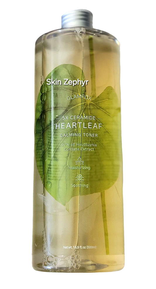Glamfox 5x Ceramide Heartleaf Calming Toner