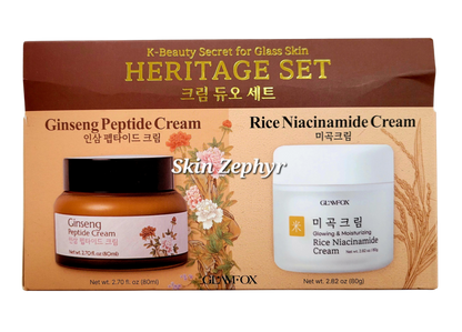 Glamfox Heritage Set: Ginseng and Rice Cream Set