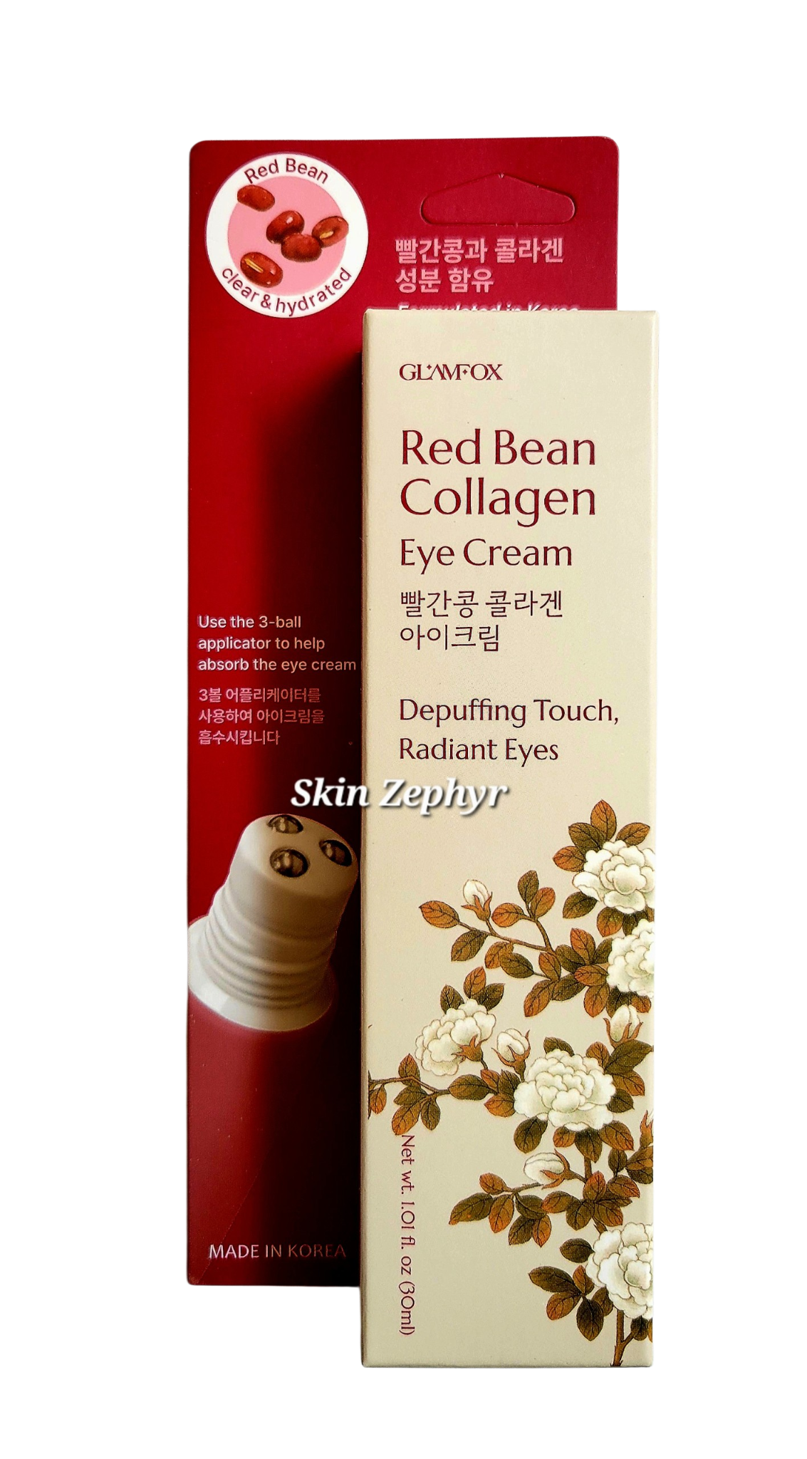 Glamfox Red Bean Collagen Eye Cream