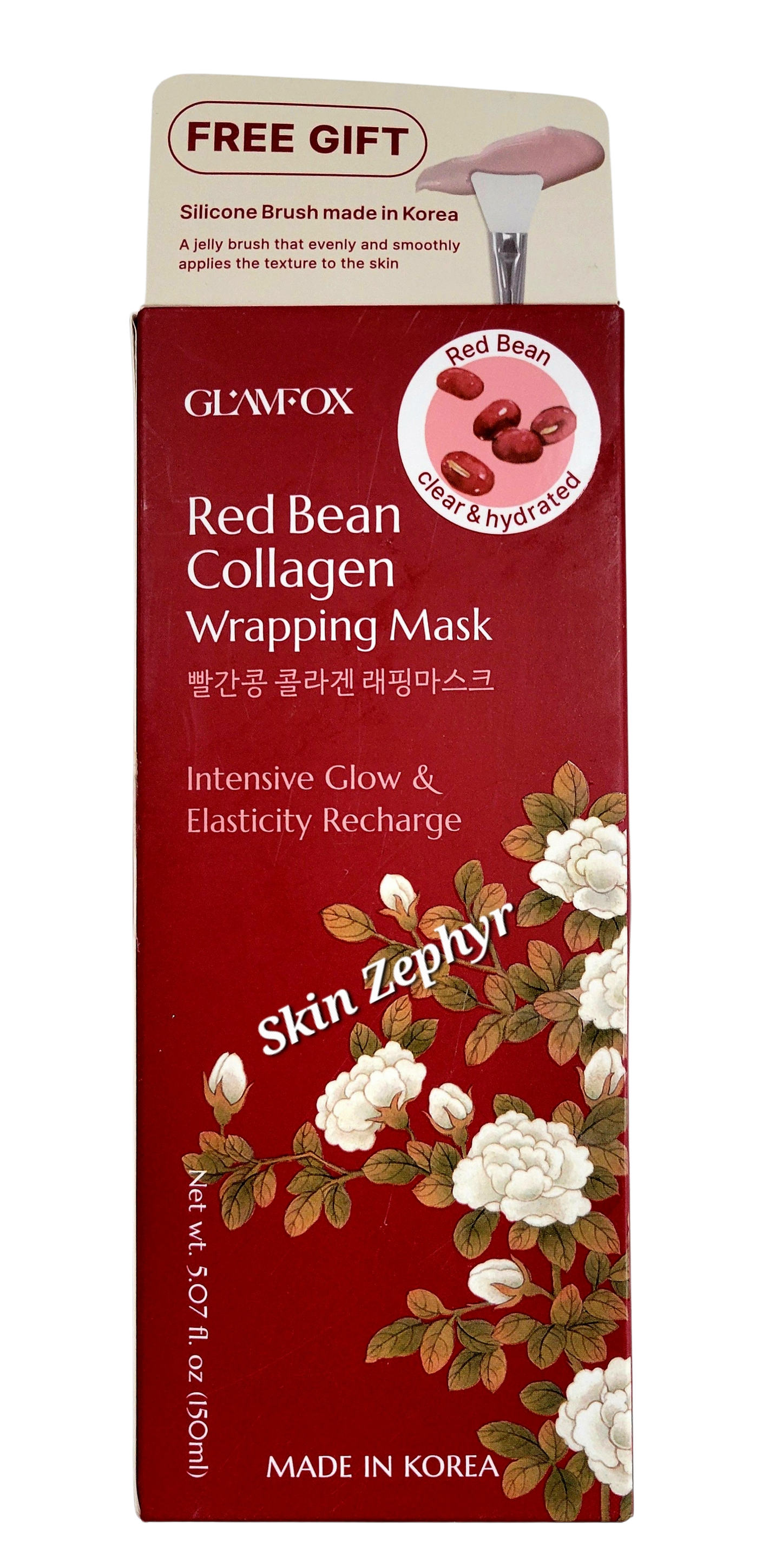 Glamfox Red Bean Collagen Wrapping Mask