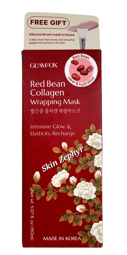 Glamfox Red Bean Collagen Wrapping Mask