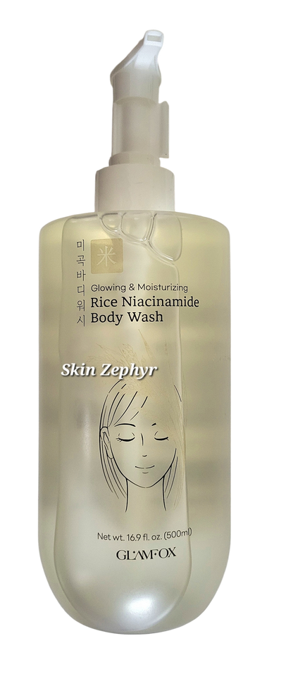 Glamfox Rice Niacinamide Body Wash