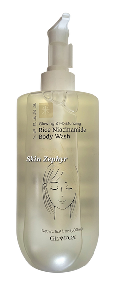 Glamfox Rice Niacinamide Body Wash – Skin Zephyr