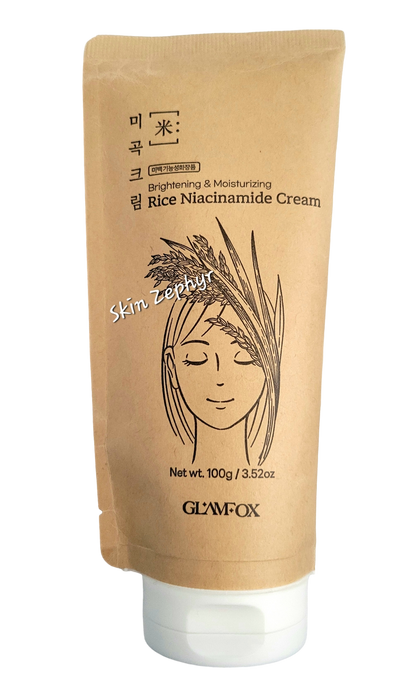 Glamfox Rice Niacinamide Cream